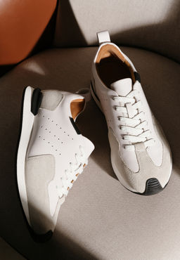 Белые мужские кроссовки - Mascotte фото 6