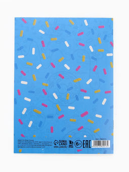 Цена за 10 шт. Блокнот-раскраска в мягкой обложке на скрепке, А6 12 л. Печеньку будешь? - Artfox фото 6