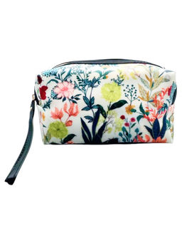 Sunflower Косметичка-пенал женская непромокаемая 1605, разноцветные цветы и травы