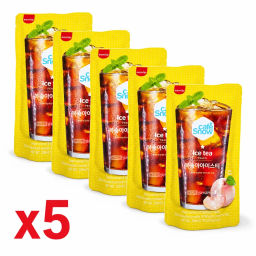 Набор (5 уп. по 230 мл) Напиток б/а Холодный чай со вкусом персика (Ice Tea Peach) Самлип / Samlip, Корея, 230 мл х 5 шт. Акция