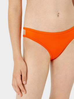 Купальник для девочек раздельный оранжевый с декоративными разрезами - Mark formelle фото 4