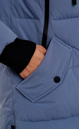 Куртка SCW-HW789-CS голубой - Fine joyce фото 9