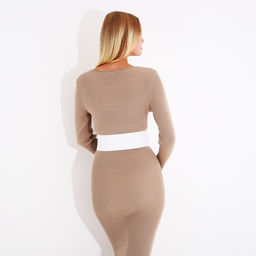 Ремень женский, ширина 8 см, на резинке, пряжка металл, цвет белый - Simaland фото 9