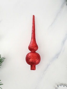 Верхушка на елку Пика 19 см красная / ZAF210152 /уп 200/600/ - Галеонтрейд фото 2