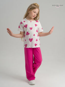 Костюм Лето разбитое сердце-фуксия - Sovalina фото 10