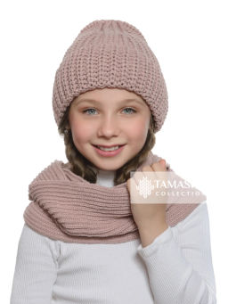 Комплект детский Абигель (шапка+снуд) - Tamasha фото 6
