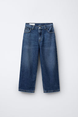 JEANS RELAXED BAGGY / Azul medio