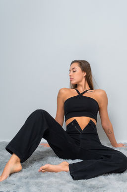 Женские джинсы палаццо с высокой посадкой Happyfox - Happy fox фото 13