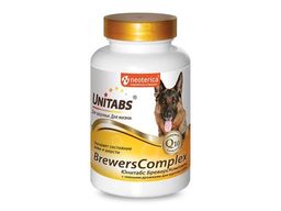 Юнитабс БреверсКомплекс с Q10 д/с крупных с пивными дрожжами 100 табл./U202/8 /Неотерика/