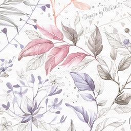 Короб стеллажный с двойной крышкой, 58*40*18 см, BOTANIC LILAC, шт - Valiant фото 4