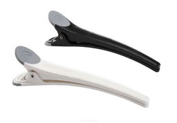 Dewal Зажим для волос с резиновой вставкой JB0028, пластик, 11 см, разноцветный, 6 шт.  фото 2