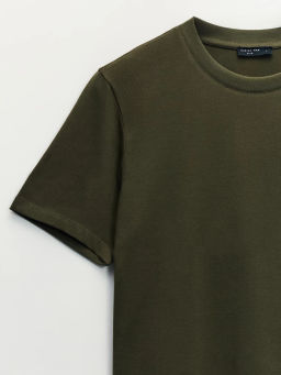 Базовая футболка slim fit / Zarina  фото 3