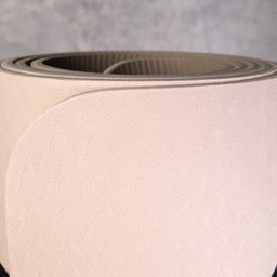 Коврик для йоги и фитнеса Woohooo Whisper / 183x61x0.6 / Beige+Grey / Мешок+ стяжка в комплекте / уп12 - Галеонтрейд фото 5