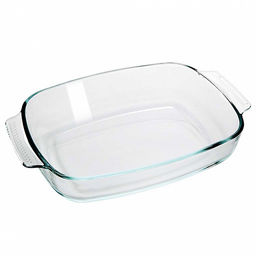 РК-0013 Прямоугольная форма для запекания изогнутая 3,0л Забава - Delta фото 2