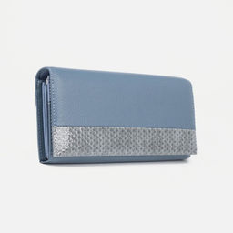 Кошелёк на магнитах, цвет голубой
