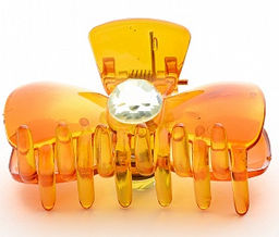 Заколка-краб PU0028 рыжий