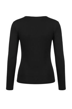 Siyah Fitted/Vucuda Oturan Uzun Kollu Pencere Detayl? Premium Yumusak Orme Bluz TWOSS26BZ00247 - Trendyolmilla фото 6