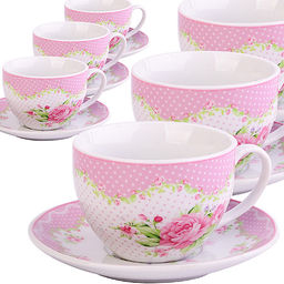 30878 Чайный сервиз 13пр с чайником 1л LR (х4) - Mayer&boch фото 2