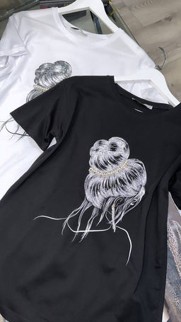 Футболочка в стиле оверсайз