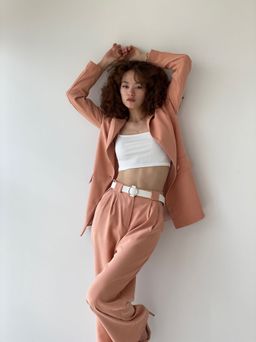 Жакет удлинённый с английским воротником - Martichelli фото 38