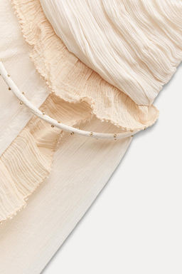 ZW COLLECTION CONTRAST MIDI DRESS - Zara фото 10