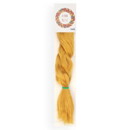 SOFT DREADS Канекалон однотонный, гофрированный, 60 см, 100 гр, цвет пшеничный(#144) - Queen fair фото 3