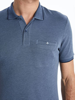 Polo Yaka Merserize G?r?n?ml? Erkek Ti??rt