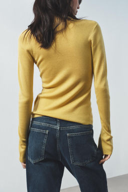 DRAPED KNIT CARDIGAN - Zara фото 9