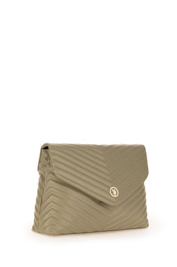 Женская сумка через плечо цвета хаки с цепочкой на ремне Неожиданная скидка в корзине - U.s. polo assn фото 4