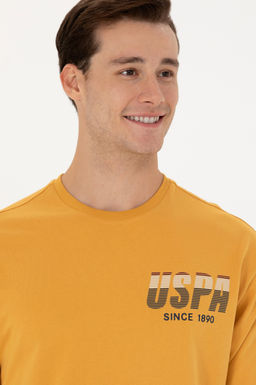 U. S. Polo Assn / Мужской горчичный свитшот - U.s. polo assn фото 16