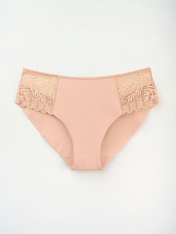Трусы слипы из хлопка с кружевом (Арт. 5339LUS)