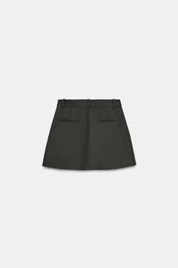 ZW COLLECTION SHORT PLEATED SKIRT - Zara фото 12