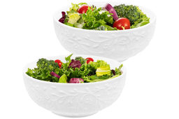 Набор салатников 2 пр. 15*15*6,5 см 600 мл "Веточки-цветочки"