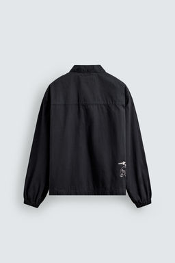 EMBROIDERED ZIP-UP POLO SHIRT - Zara фото 18