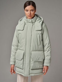 Пуховик женский 

АРТ. 81611z фисташковый/42 - Hoops фото 7