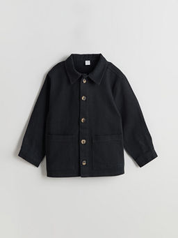 Uzun Kollu Basic Erkek ?ocuk G?mlek