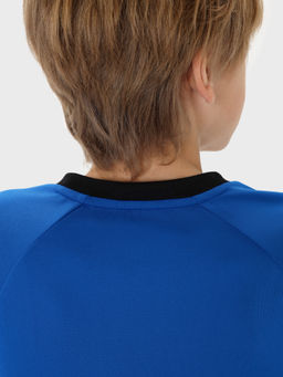 Детская футбольная форма KELME Football Uniform Set (Blue/Black)