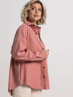 Рубашка Загадочная девушка (пыльная роза) Б15170-4М