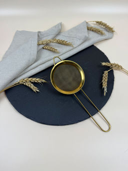 Цена за 2 шт. Сито золото 8см OLS-432-1