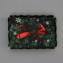 Цена за 5 шт. Коробка для печенья, кондитерская новогодняя упаковка «Чудеса случаются», 22×15×3 см