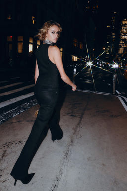 Z1975 COATED DENIM WAISTCOAT - Zara фото 5