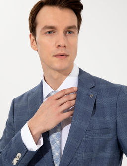 Mavi Slim Fit Tak_m Elbise - Cacharel фото 2