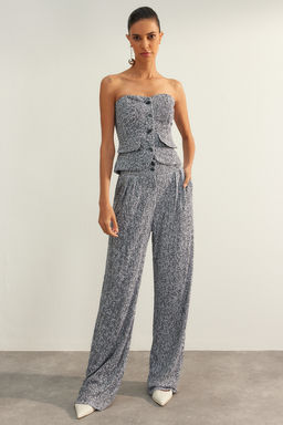 TRENDYOLMILLA Cok Renkli Payet Pantolon TPRAW24PL00021