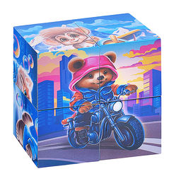 Кубики (4 куб) "Лапочки"