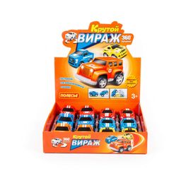 Крутой Вираж, автомобиль инерционный (дисплей №1) - Полесье фото 5