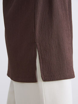 Bisiklet Yaka F?rf?rl? Kad?n Tunik