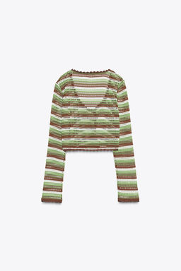 CROCHET JACKET - Zara фото 5