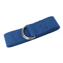 Ремень для йоги и стретчинга 183X3.8 / Синий / YB183-BB / уп 50 шт - Галеонтрейд фото 3