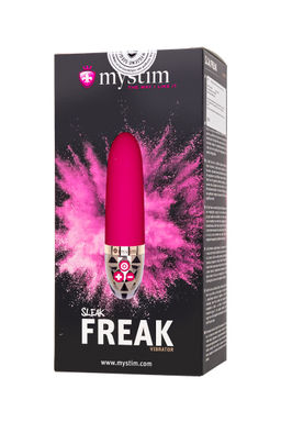 Вибратор Mystim Sleak Freak силикон, красный, 14,5 см  фото 10