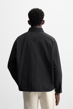 TECHNICAL OVERSHIRT WITH ZIP - Zara фото 10